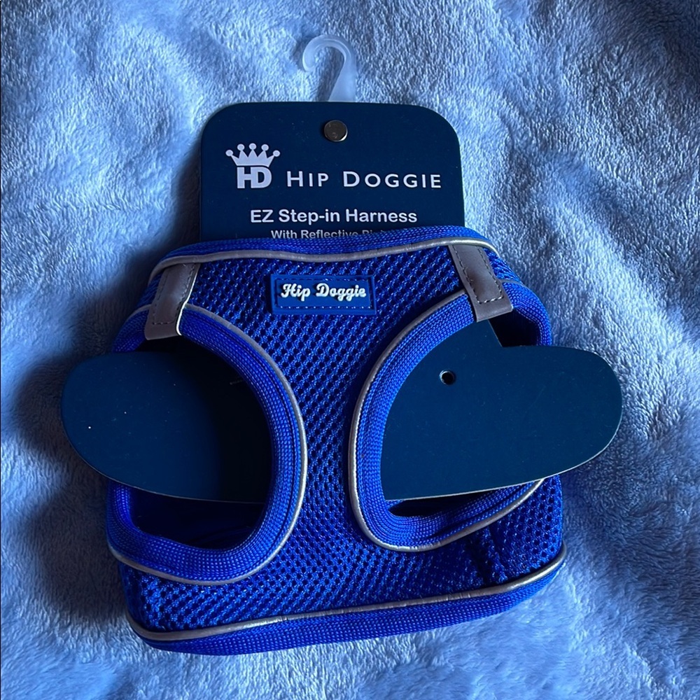 Hip Doggie Blue Step-in Harness